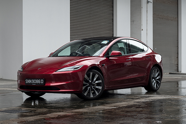 Tesla Model 3 Electric Long Range AWD Facelift Review Highlight