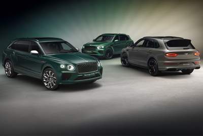 Bentley reveals three Bentaygas to mark IWD