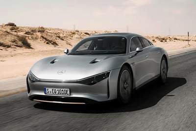 Mercedes-Benz Vision EQXX sets new efficiency record