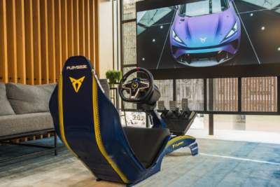 Cupra and Playseat collaborate on a simulator for gamers