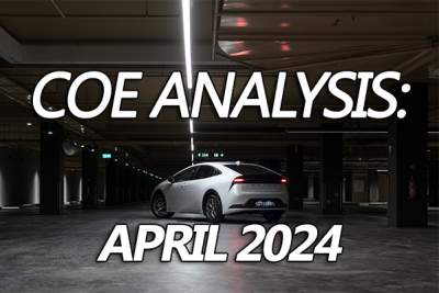 COE Analysis Apr '24: Every category is finally below $100k