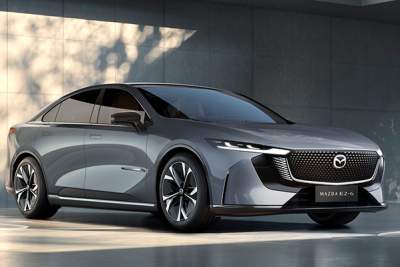 Mazda reveals new EZ-6 electrified sedan