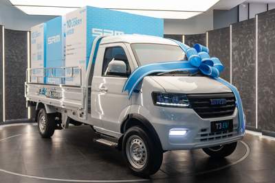 SRM launches the T3EV at its new showroom opening