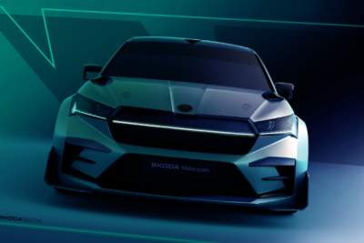 Skoda unveils the Enyaq RS Race concept study