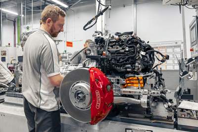 Bentley reveals electrified V8 successor to its W12 engine