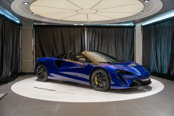 McLaren Artura Spider unveiled in Singapore