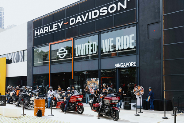 New Harley-Davidson showroom opens in Singapore