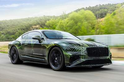 New Bentley Continental GT to get plug-in hybrid drivetrain