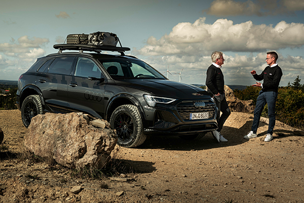 Audi kicks off production of Q8 e-tron edition Dakar