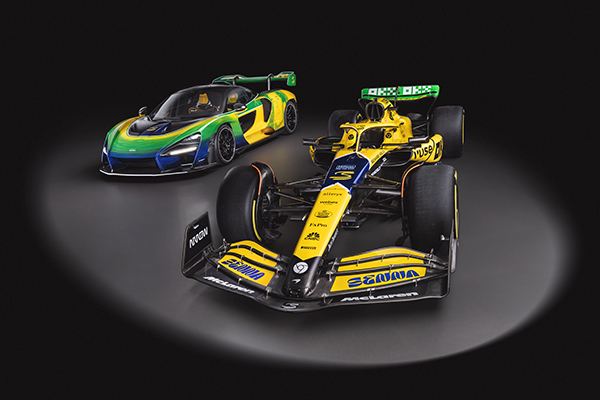 McLaren pays tribute to Ayrton Senna with new livery