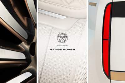 Range Rover now official vehicle partner for Wimbledon