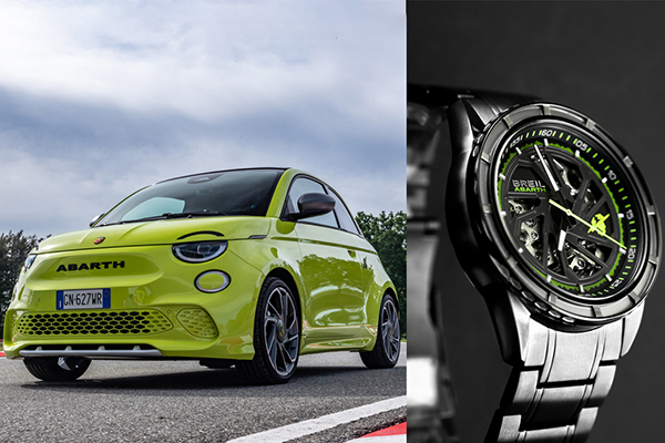 Abarth and Breil unveil new 500e-inspired watch