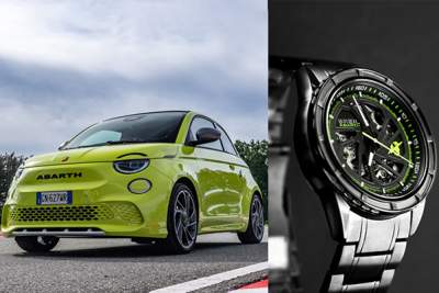 Abarth and Breil unveil new 500e-inspired watch