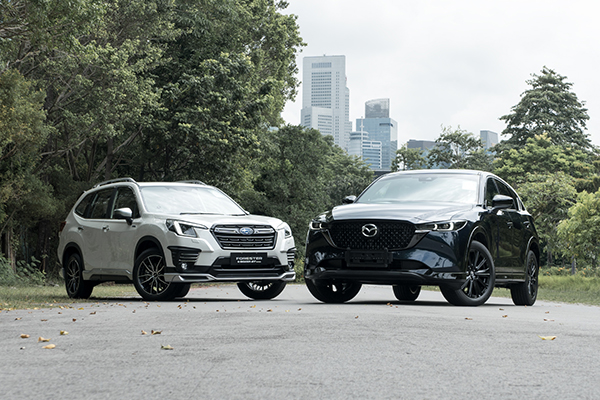 Subaru Forester e-BOXER vs Mazda CX-5 M-Hybrid