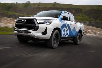 Toyota fuel cell Hilux project reaches demonstration phase