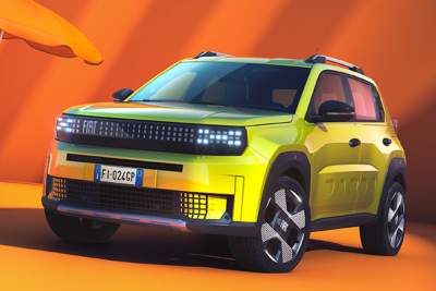 Fiat reveals first image of new Grande Panda