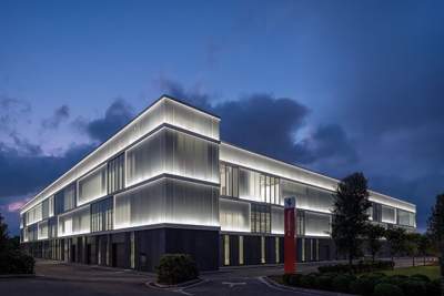 Ferrari inaugurates new e-building