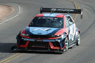 Ioniq 5 N sets segment records at Pikes Peak