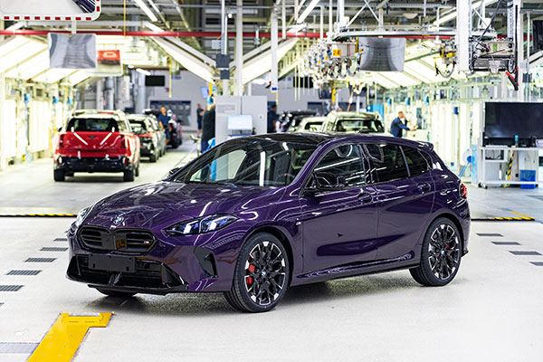 BMW kicks off production of the new 1 Series