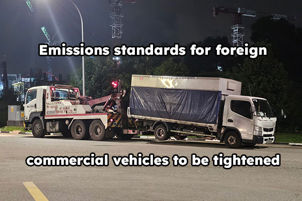 Tighter controls ahead for foreign commercial vehicles