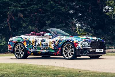 Bentley reveals one-of-a-kind Continental GTC