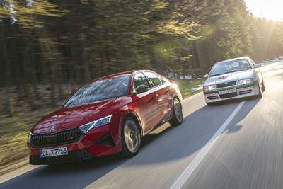 See the Skoda Octavia RS being driven by a rally ace