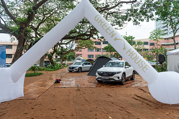 Mercedes-Benz returns to support Green-House 2024