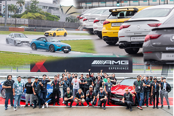 What I've learned from a wet day out at Sepang with AMG