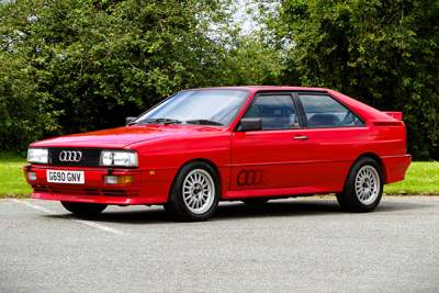 Restored Audi Quattro heads to auction in the U.K.