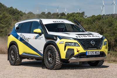 Nissan X-Trail completes Aragon Baja Rally