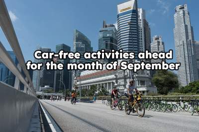 Car-free activities ahead for the month of September!