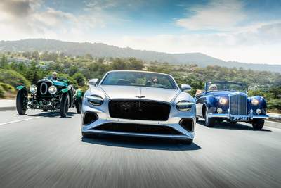 Bentleys old and new grace Monterey Car Week
