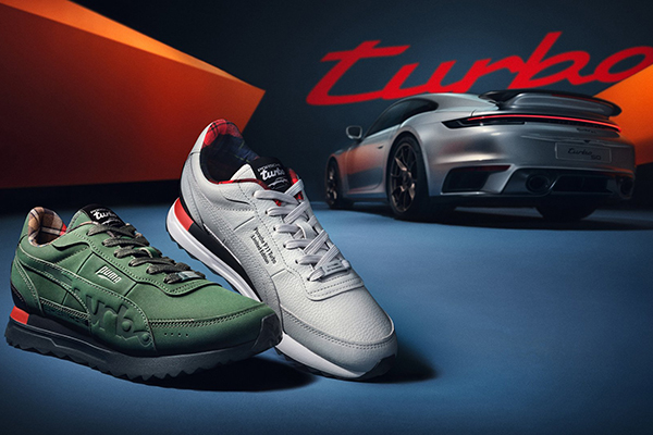 Special sneakers mark 50 years of the Turbo