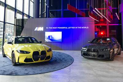 Updated BMW M3 launches at new PML BMW Retail.Next showroom
