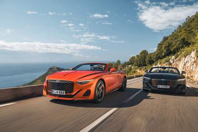 W12-engined Bentley Batur Convertible begins sign-off trek