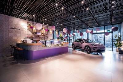Porsche Singapore alters Studio theme to match the new Macan