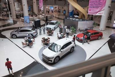 Audi roadshow lands at VivoCity
