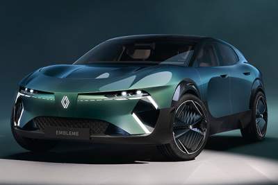 Renault unveils Renault Embleme in partnership with Ampere