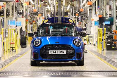 MINI kicks off production of new Cooper Convertible