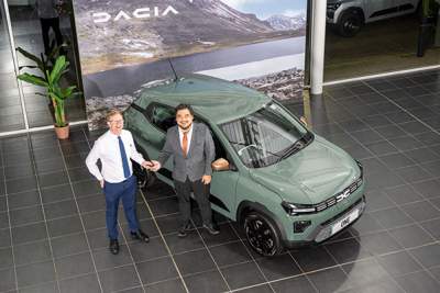 Dacia celebrates first delivery of its Spring EV