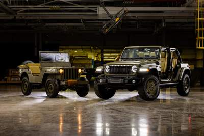 Jeep unveils 2025 Wrangler 4xe Willys '41 special edition