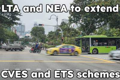 LTA and NEA to extend CVES and ETS schemes
