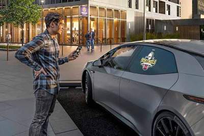 Continental debuts window projection solution at CES 2025