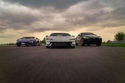 Lamborghini celebrates record year for cars delivered