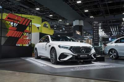 Mercedes-AMG E53 Hybrid debuts at 2025 Motor Show