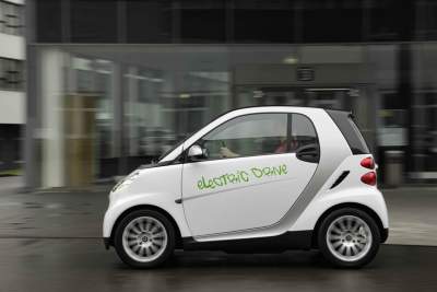 Smart fortwo goes electric too