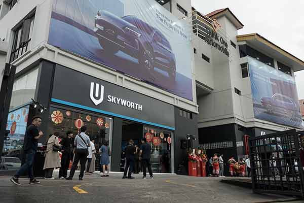 Skyworth launches new flagship showroom in Singapore