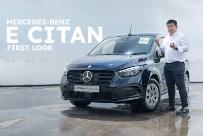We take a first look at the Mercedes-Benz eCitan!