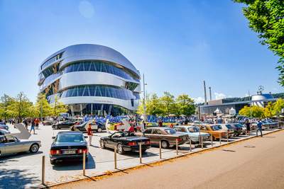 2024 saw record visitations for the Mercedes-Benz Museum