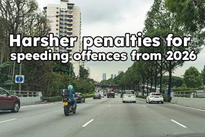 Harsher penalties for speeding offences from 1 January 2026